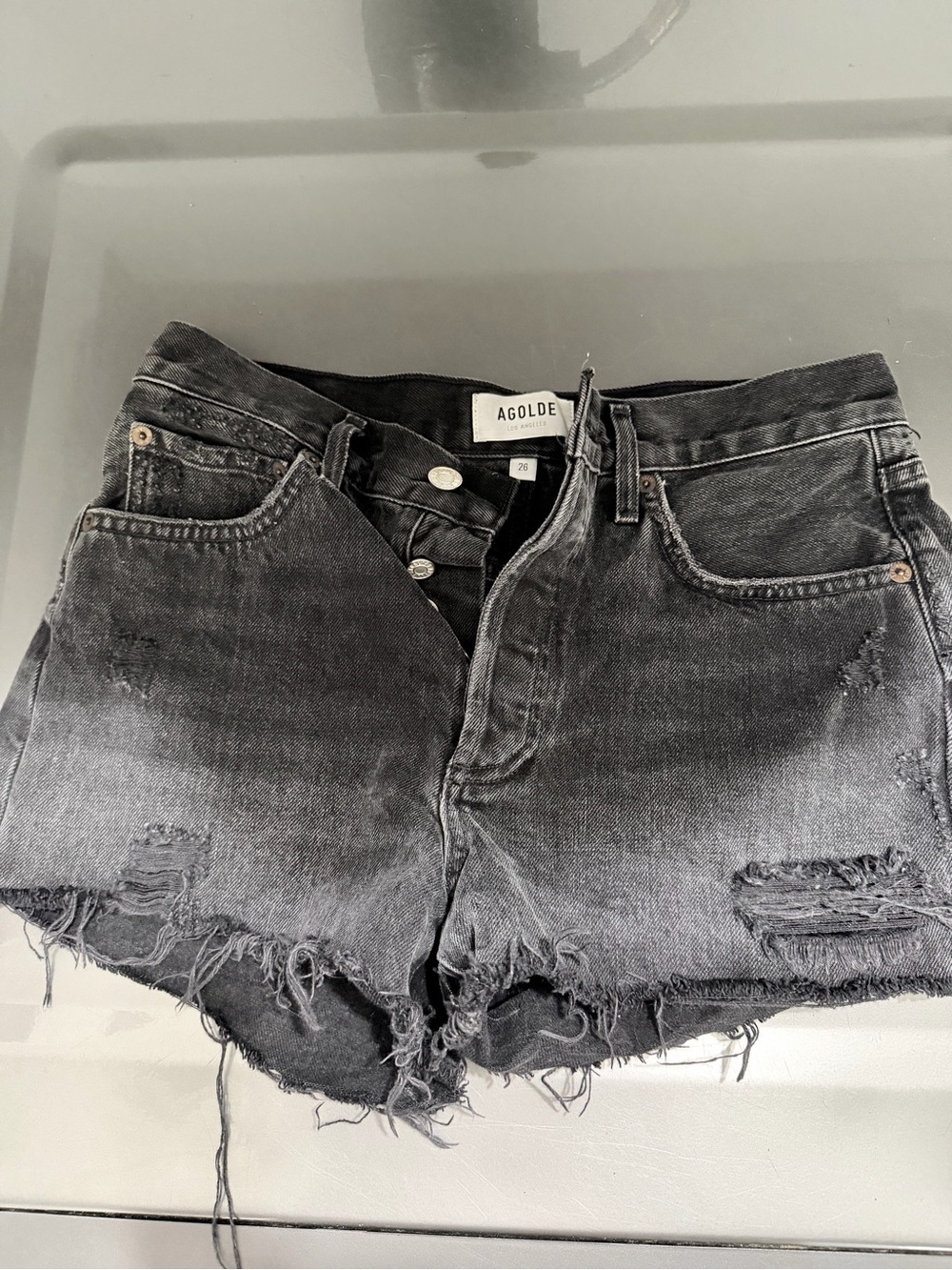 Agolde Jean shorts
